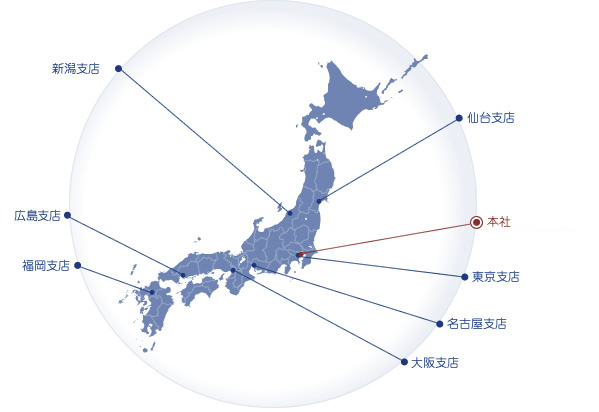 事業所一覧 地図